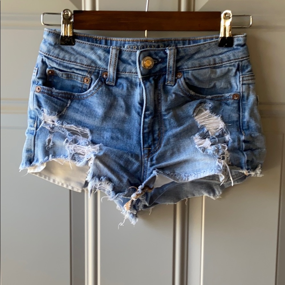American Eagle jean shorts